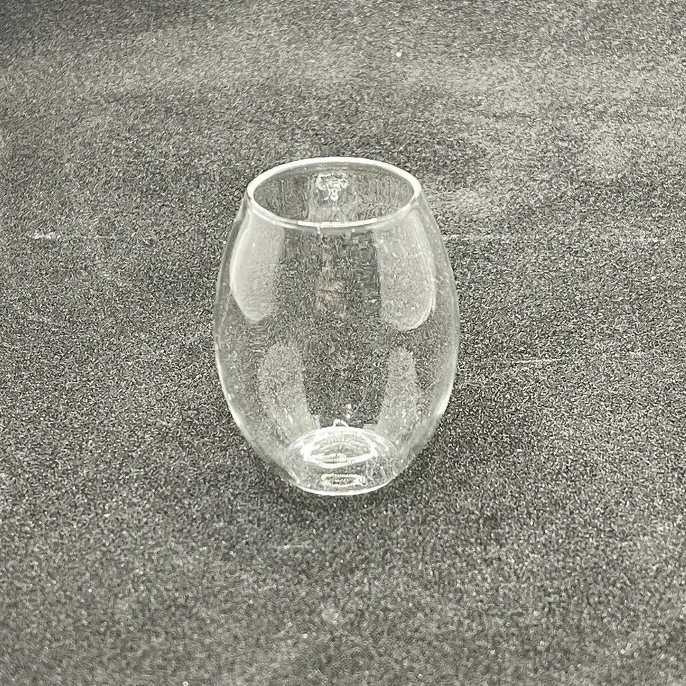 VTG Clear Glass Mini Bud Vase, Set of 35, Party Table Decor, New